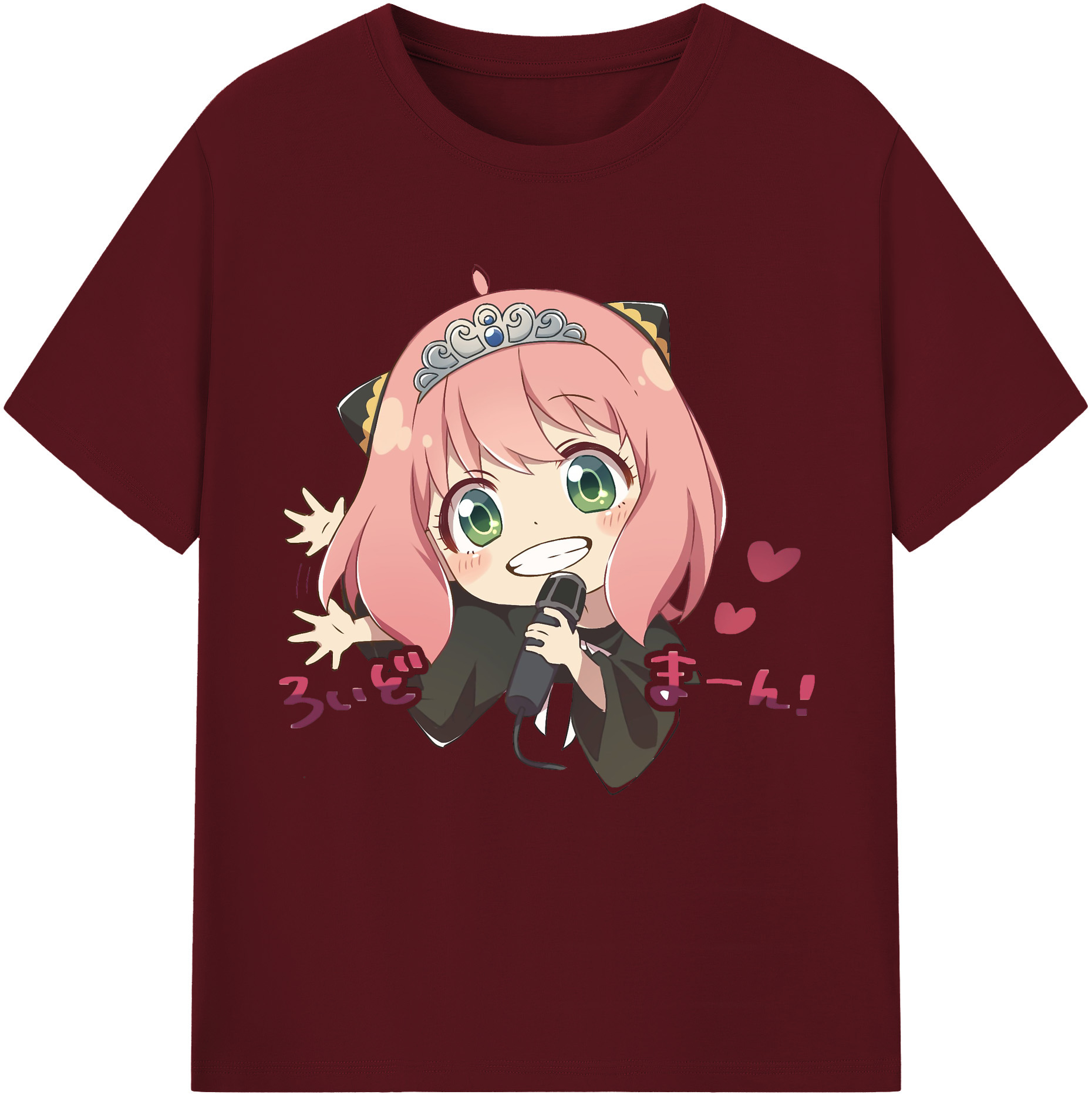 （画像用） SPY×FAMILY间谍家家酒 綿100％半袖Tシャツ（フロントプリント）